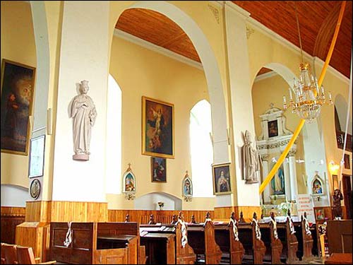 Mejszagoła. Kościół Wniebowzięcia NMP