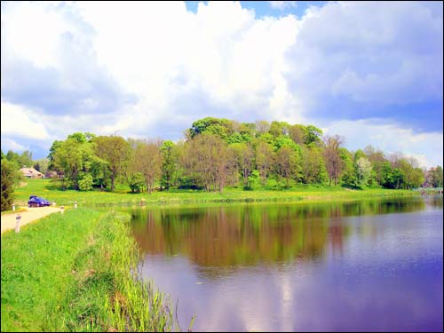 Maišiagala. Site of ancient settlement 