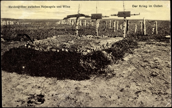 Mejszagoła. Cmentarz wojenny z I wojny światowej 