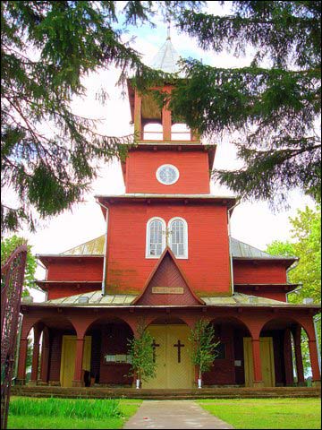 Medininkai. Catholic church of St. Casimir