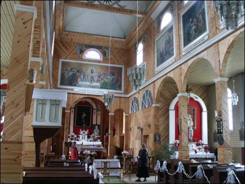 Medininkai. Catholic church of St. Casimir