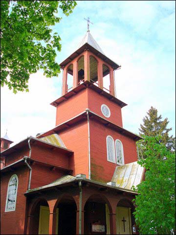 Medininkai. Catholic church of St. Casimir