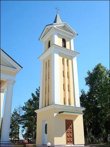 Mickūnai. Catholic church of the Assumption of the Blessed Virgin Mary