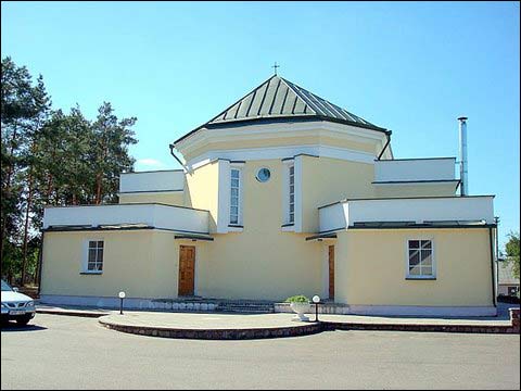 Mickūnai. Catholic church of the Assumption of the Blessed Virgin Mary