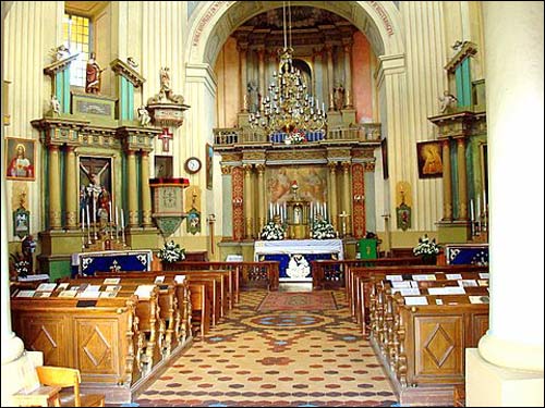 Sudervė. Catholic church of the Holy Trinity