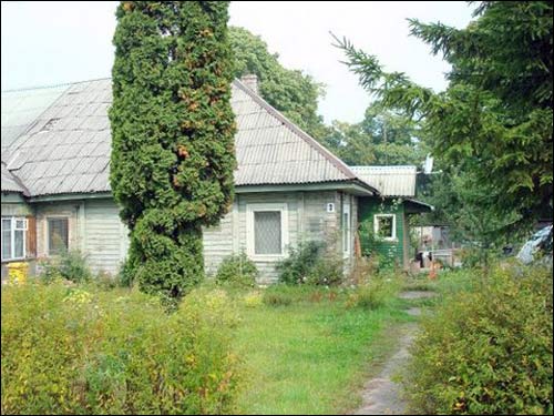  - Фольварк Тышкевичей. Усадебный дом, вид с юга. Фрагмент