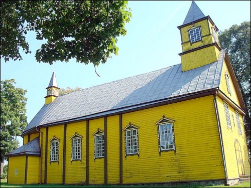 Šilėnai. Catholic church of St. Mary