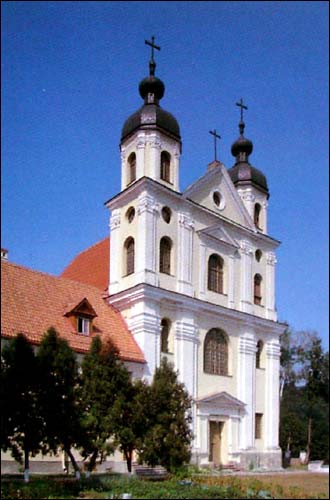 Trinapolis (Vilnius). Catholic church of the Holy Trinity and the Monastery of Trinitarian