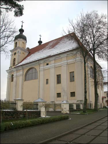 Trinapolis (Vilnius). Catholic church of the Holy Trinity and the Monastery of Trinitarian
