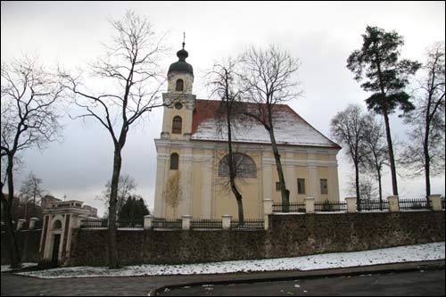Trinapolis (Vilnius). Catholic church of the Holy Trinity and the Monastery of Trinitarian