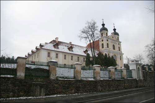 Trinapolis (Vilnius). Catholic church of the Holy Trinity and the Monastery of Trinitarian