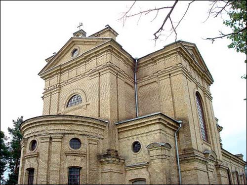 Vaidotai. Catholic church of St. Paul