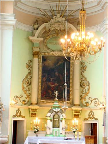 Vaidotai. Catholic church of St. Paul