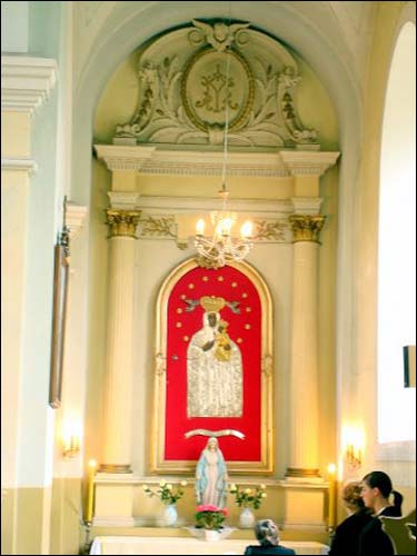 Vaidotai. Catholic church of St. Paul
