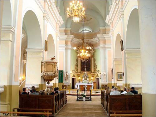 Vaidotai. Catholic church of St. Paul