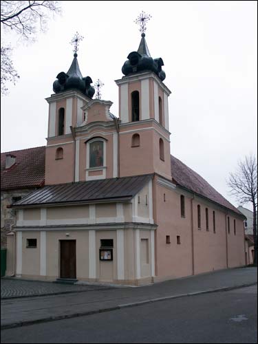  - Kościół Św. Krzyża i klasztor Bonifratów. Kościół Św. Krzyża w Wilnie