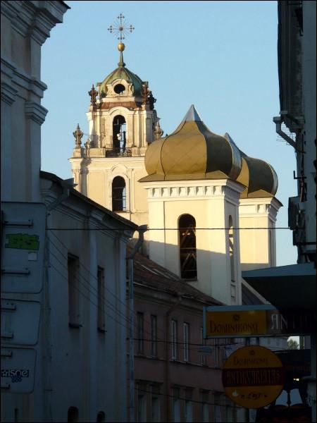 Vilnius. Catholic church of the Holy Trinity