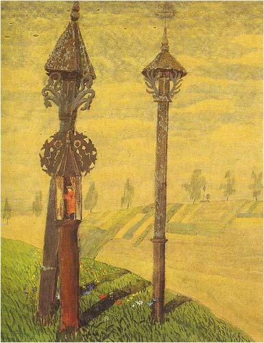  - . M. Čiurlionis. Crosses in Žemaitija (1909)