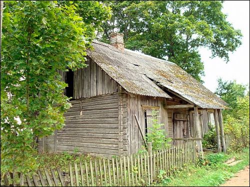  - Пейзажи . Старый нежилой дом
