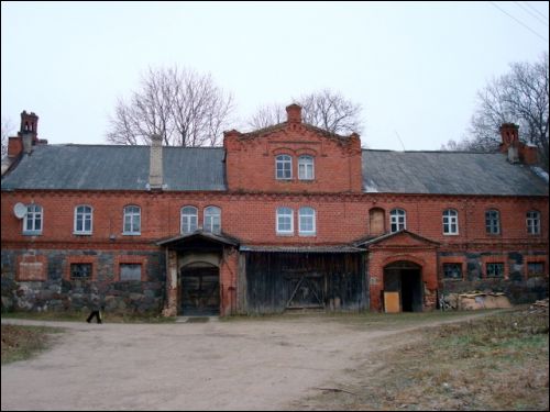 Lentvaris. Farmstead of Tyszkiewicz