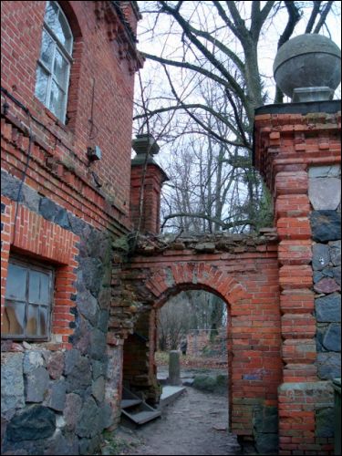 Lentvaris. Farmstead of Tyszkiewicz