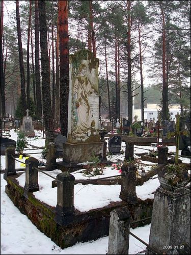 Połuknie. Cmentarz stary katolicki