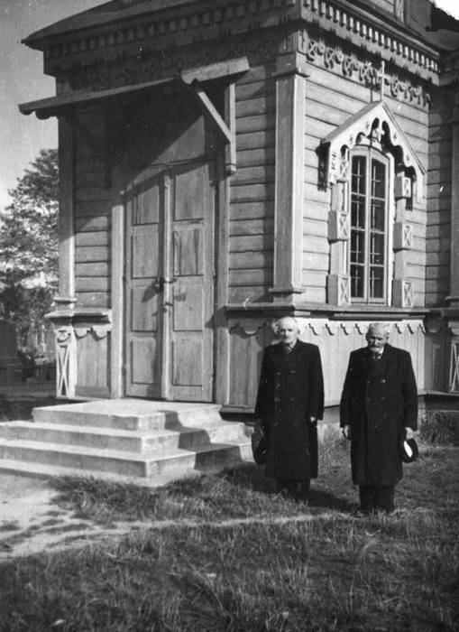 Brest. Orthodox church at cemetery