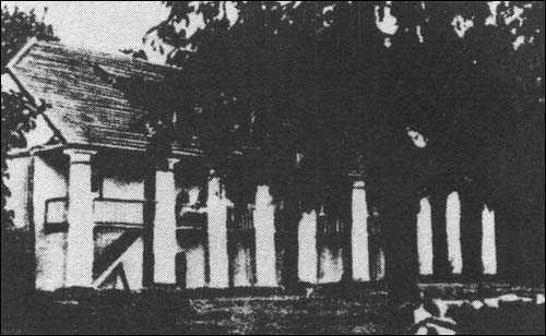  - Manor of Rodziewicz. The storehouse. Photo 1930th