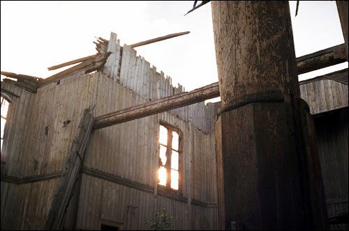  - Касцёл Святых апосталаў Пятра й Паўла. Рэшткі сьценаў