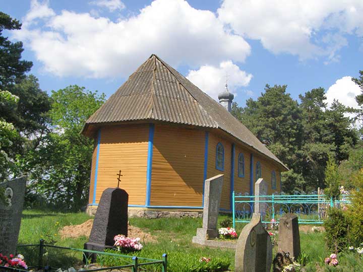 Traščyčy. Orthodox church of the Birth of the Virgin