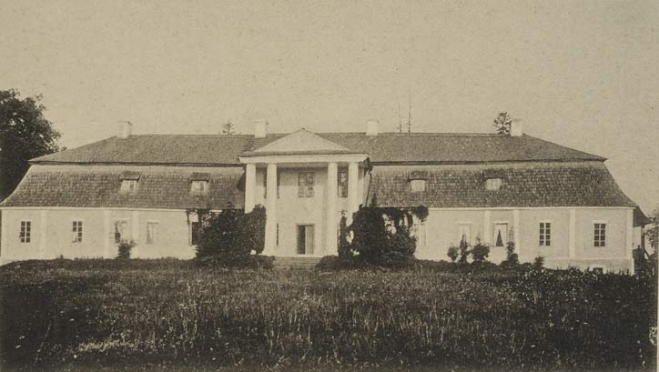 Mačulina.  Manor of Alendzki