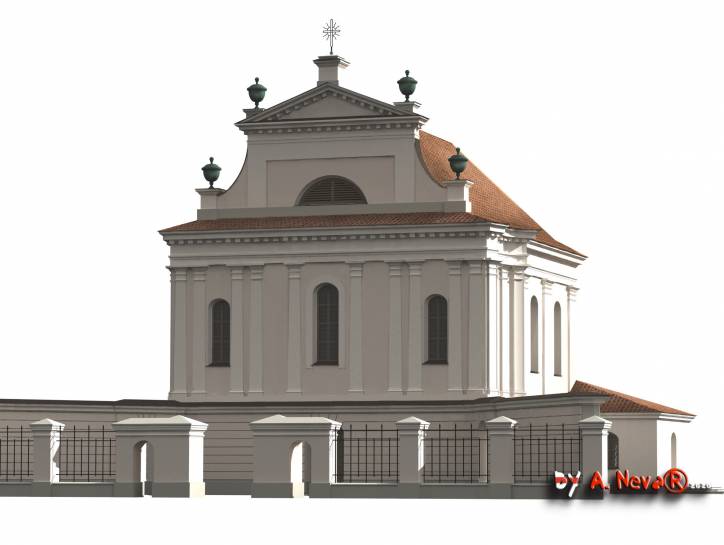 Hołowczyn. Kościół i klasztor Dominikanów