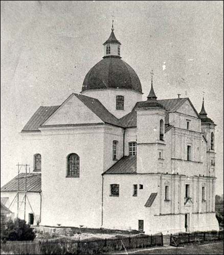 Hłusk. Kościół i klasztor Bernardynów