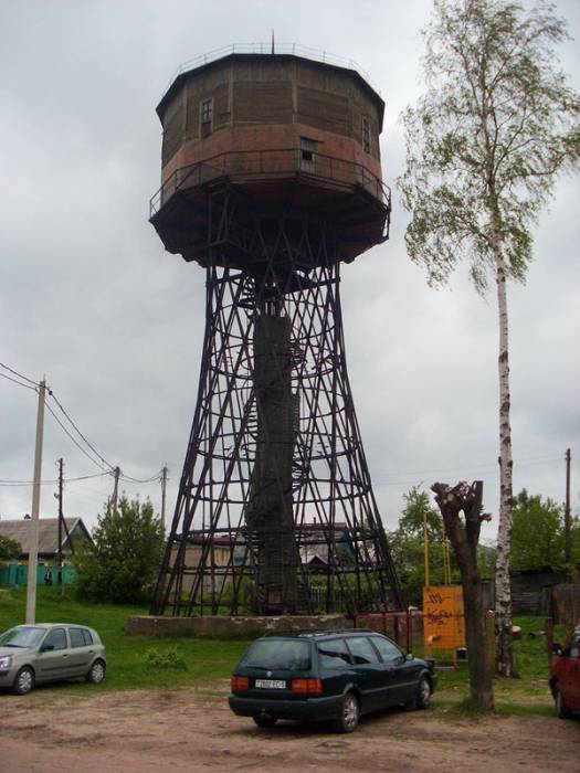 Borysów.  Wieża Shukhova