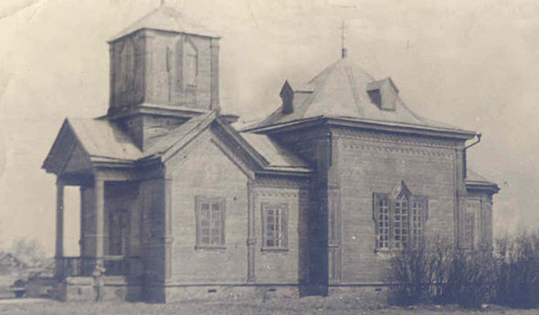 Błuža. Orthodox church of the Assumption