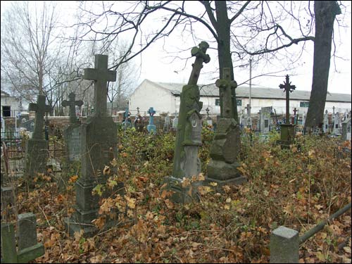  - Cmentarz stary katolicko-prawosławny. Stare mogiły