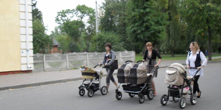 Kobryn. Town streets 