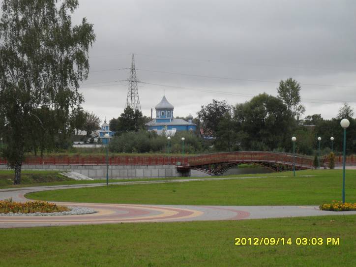 Kobryn. Town streets 