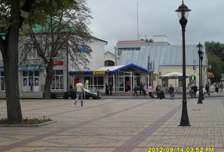 Kobryn. Town streets 