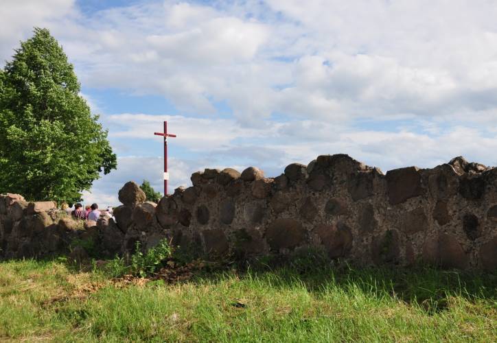 Aborak (Pałačany). Catholic church of the Assumption of the Blessed Virgin Mary and St. Roch