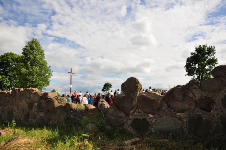 Aborak (Pałačany). Catholic church of the Assumption of the Blessed Virgin Mary and St. Roch