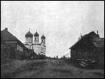 Kubličy.  Catholic church of the Annunciation of the Blessed Virgin Mary