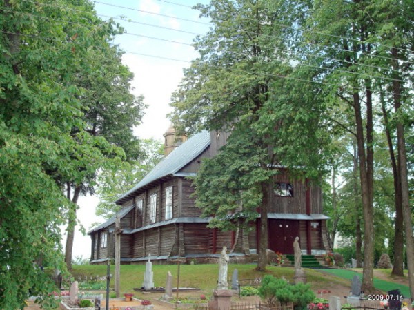 Alionys. Catholic church of St. Mary