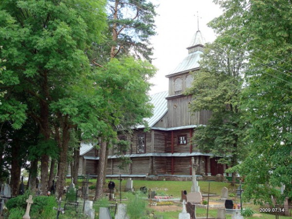 Alionys. Catholic church of St. Mary