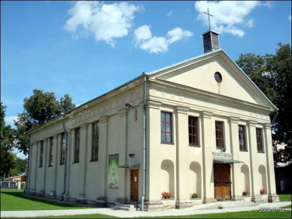 Ukmergė. Catholic church of St. Barbara