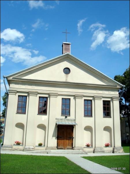 Ukmergė. Catholic church of St. Barbara