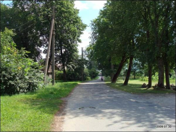 Pobojsk. Ulice miasteczka 