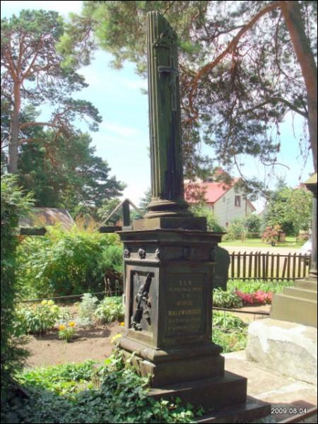 Aukštadvaris. cemetery Old Christian