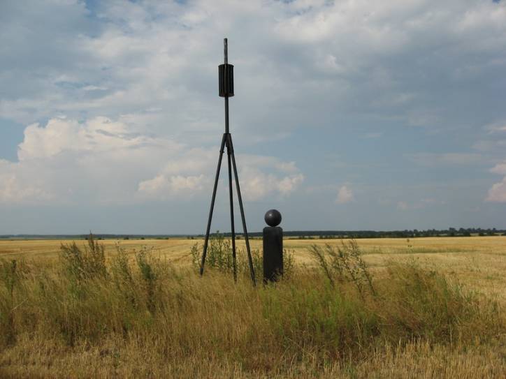Ляскавічы.  Дуга Струвэ, пункт