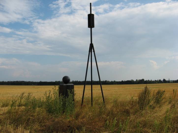 Ляскавічы.  Дуга Струвэ, пункт